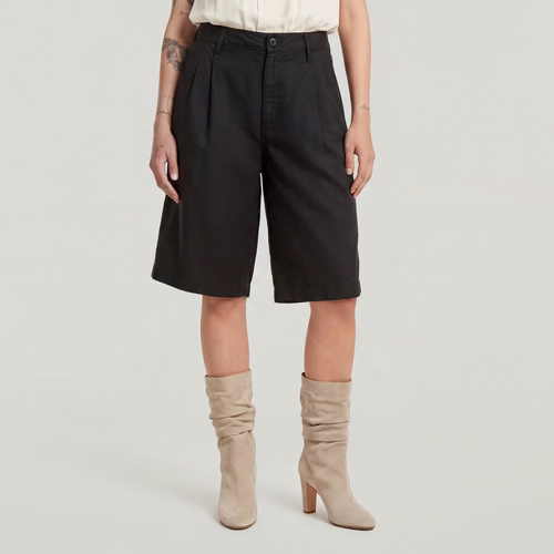 Short Pleated Bermuda - s - G-Star RAW - Modalova