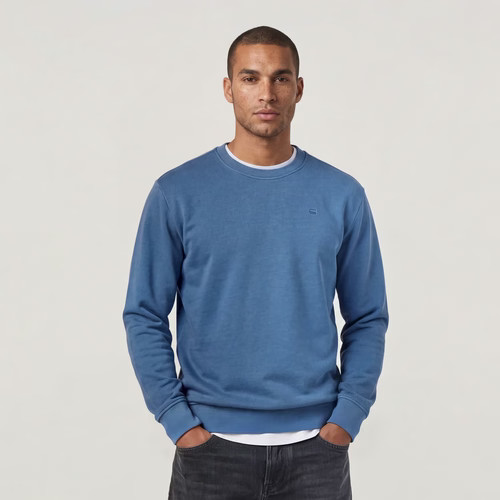 Sweat Logo - Bleu moyen - Hommes - G-Star RAW - Modalova