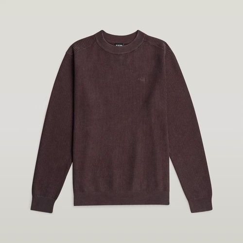 Pull Washed Knit - Brun - Hommes - G-Star RAW - Modalova