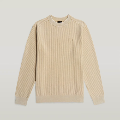 Pull Washed Knit - Beige - Hommes - G-Star RAW - Modalova