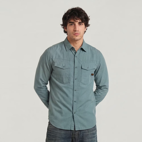 Chemise Dakota Slim - Gris - Hommes - G-Star RAW - Modalova