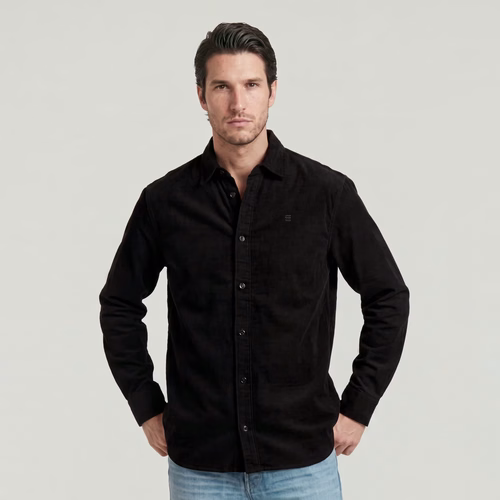 Clean Regular Shirt - Noir - Hommes - G-Star RAW - Modalova