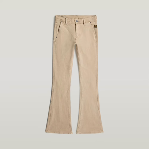Chino 3301 Flare - Beige - Femmes - G-Star RAW - Modalova