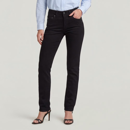 Jean Midge Straight - Noir - Femmes - G-Star RAW - Modalova