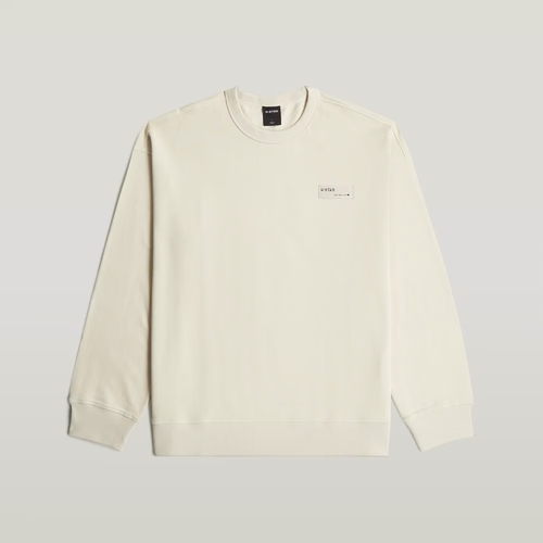 Sweat HB Badge - Blanc - Hommes - G-Star RAW - Modalova