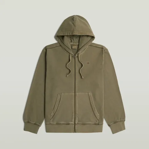 Sweat Unit Washed Full Zip Hooded - s - G-Star RAW - Modalova