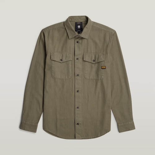 Chemise Marine Slim - Brun - Hommes - G-Star RAW - Modalova