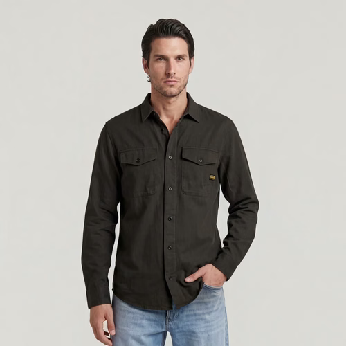 Chemise Marine Slim - Gris - Hommes - G-Star RAW - Modalova