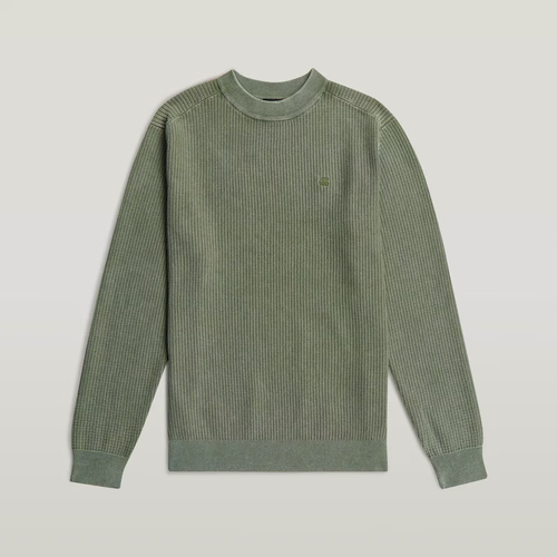 Pull Washed Knit - Vert - Hommes - G-Star RAW - Modalova