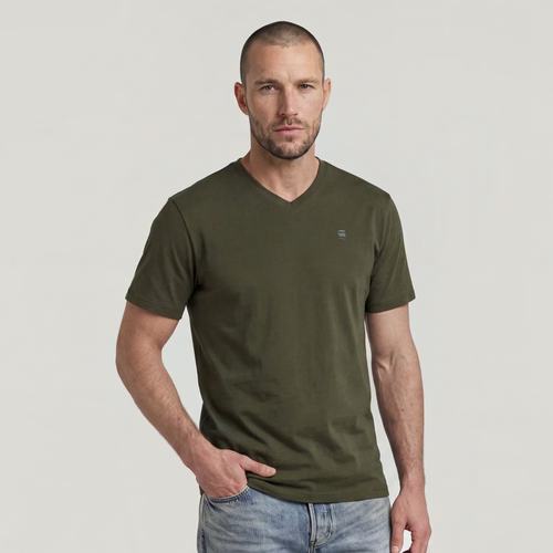 T-shirt Base-S V - Gris - Hommes - G-Star RAW - Modalova
