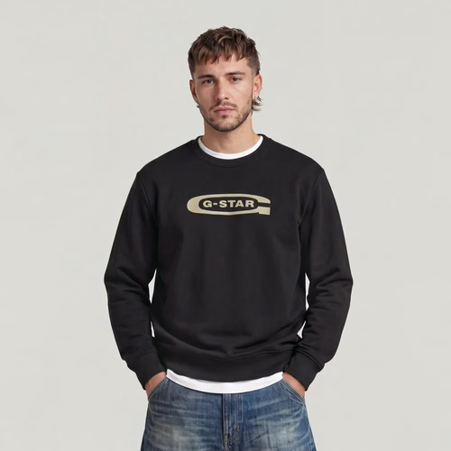 Sweat à manches longues Old Skool Crew - s - G-Star RAW - Modalova