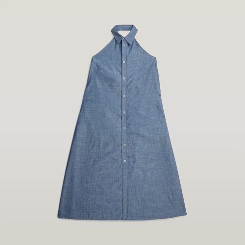 Robe Halter - Bleu foncé - Femmes - G-Star RAW - Modalova