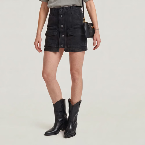 Jupe Short Cargo - Noir - Femmes - G-Star RAW - Modalova