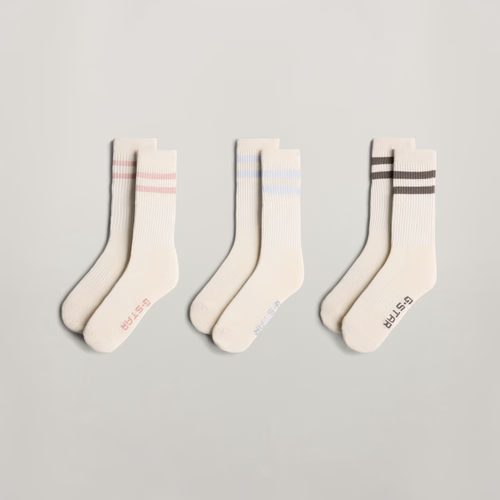Lot de 3 paires de chaussettes Sport Stripe - s - G-Star RAW - Modalova