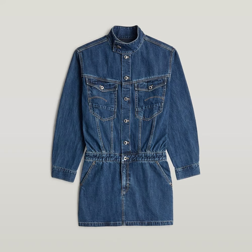 Robe Jacket - Bleu moyen - Femmes - G-Star RAW - Modalova