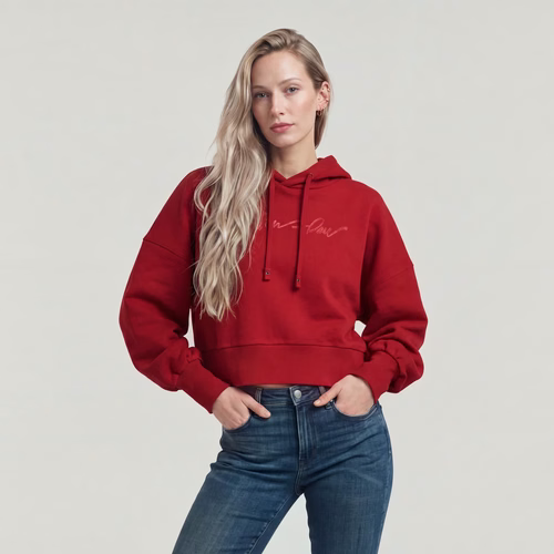 Sweat G-Script Oversized Hooded - s - G-Star RAW - Modalova