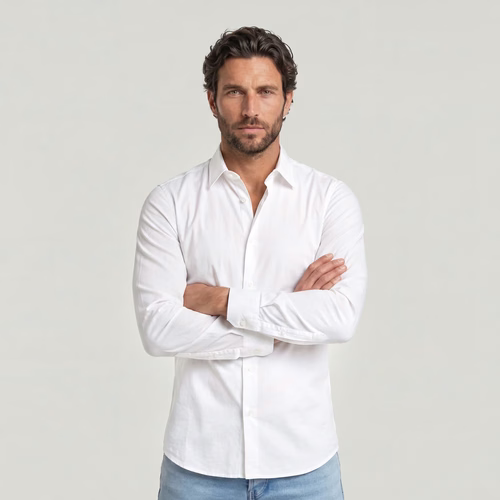 Chemise Slim - Blanc - Hommes - G-Star RAW - Modalova