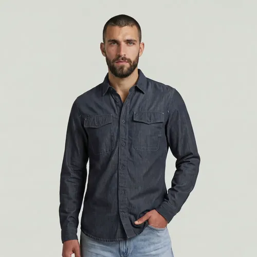 Chemise Marine Slim légère - s - G-Star RAW - Modalova