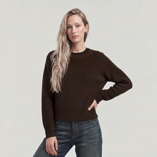 Pull Unit Crew - Brun - Femmes - G-Star RAW - Modalova