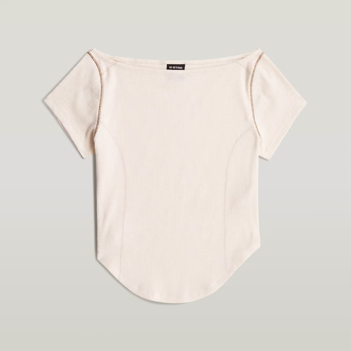 T-shirt slim côtelé à coutures flatlock - s - G-Star RAW - Modalova