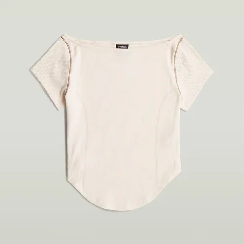 T-shirt slim côtelé à coutures flatlock - s - G-Star RAW - Modalova