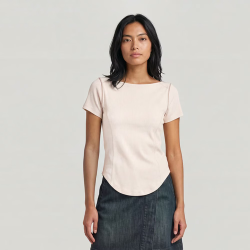 T-shirt slim côtelé à coutures flatlock - s - G-Star RAW - Modalova