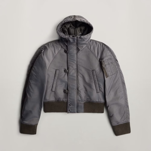 Veste Cropped NB2 - Gris - Femmes - G-Star RAW - Modalova