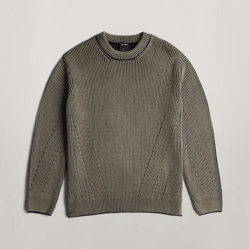 Pull 2 Tone Structure Knit Crew Neck - s - G-Star RAW - Modalova