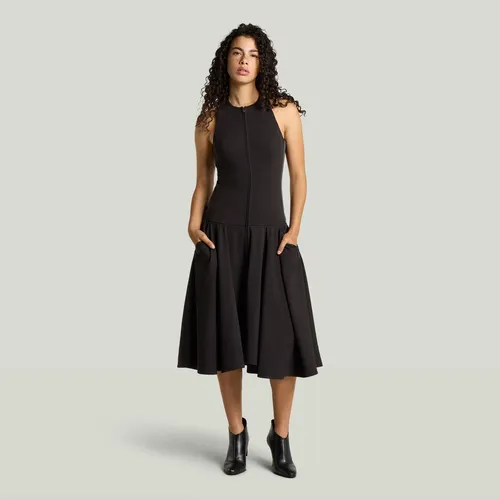 Robe Corset Flare - Noir - Femmes - G-Star RAW - Modalova