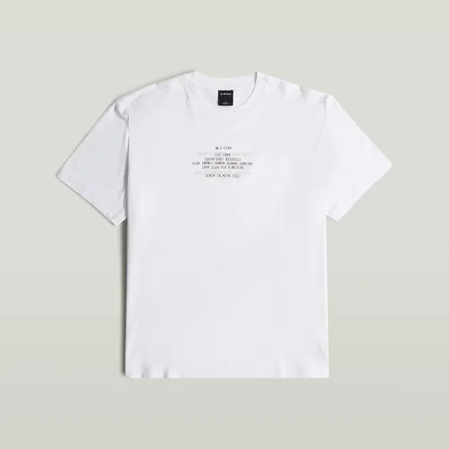 T-shirt Multi Text Relaxed - s - G-Star RAW - Modalova