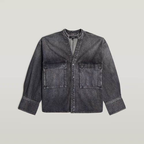 Surchemise V-Neck - Gris - Femmes - G-Star RAW - Modalova