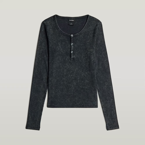 T-shirt Vintage Slim Henley - s - G-Star RAW - Modalova
