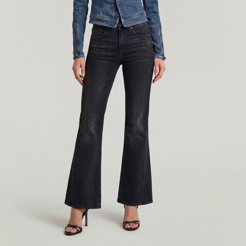 Jean Stevey Flare - Noir - Femmes - G-Star RAW - Modalova