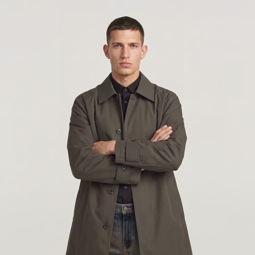 Manteau Car Unisex - Gris - Hommes - G-Star RAW - Modalova