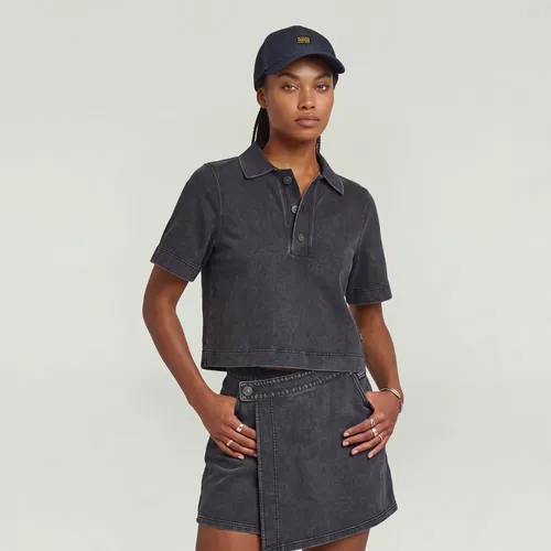 Pull Overdyed Polo - Noir - Femmes - G-Star RAW - Modalova