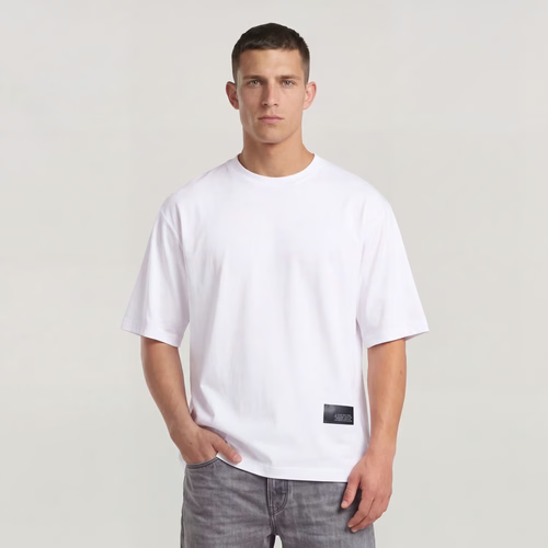 T-shirt Boxy - Blanc - Hommes - G-Star RAW - Modalova