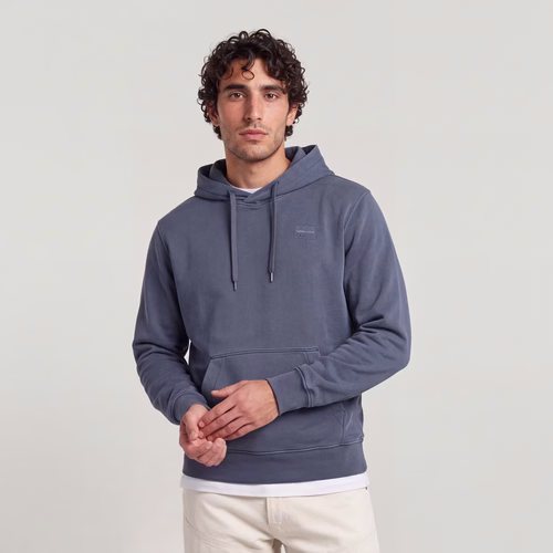 Sweat Logo Overdyed Hooded - s - G-Star RAW - Modalova