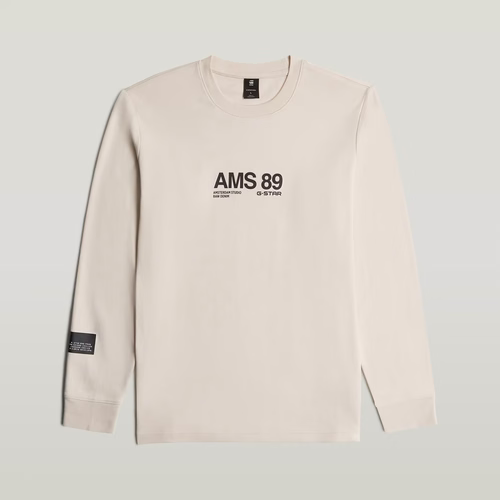 T-shirt AMS 89 - Blanc - Hommes - G-Star RAW - Modalova