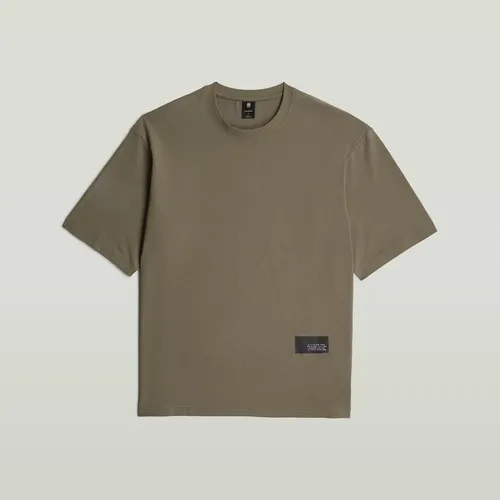 T-shirt Badge Boxy - Brun - Hommes - G-Star RAW - Modalova