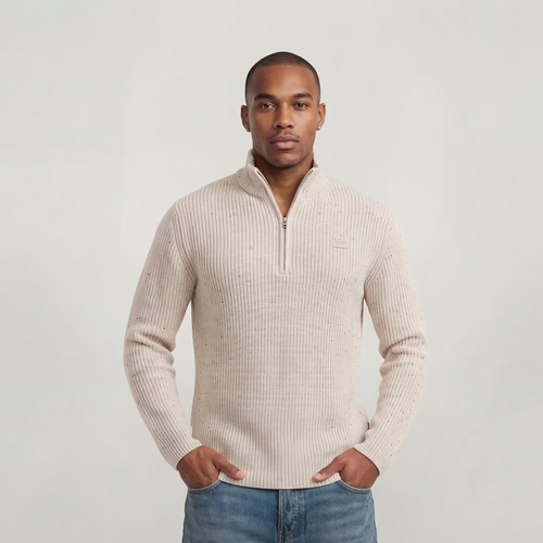 Pull Double Collar Half Zip - s - G-Star RAW - Modalova
