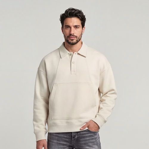 Sweat Polo Collar Loose - s - G-Star RAW - Modalova