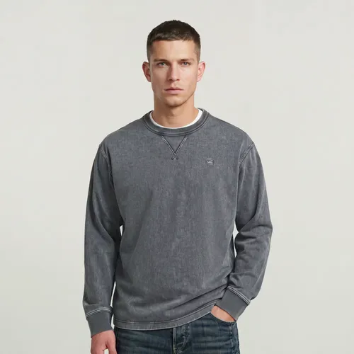 Sweater Washed - Noir - Hommes - G-Star RAW - Modalova