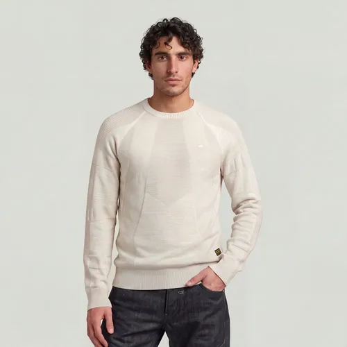 Pull 3D Biker Ribbed Knit - s - G-Star RAW - Modalova