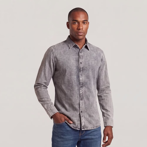 Chemise Clean Slim - Gris - Hommes - G-Star RAW - Modalova