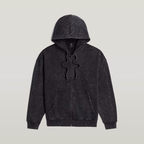 Sweat à capuche Washed Loose Full Zip - s - G-Star RAW - Modalova
