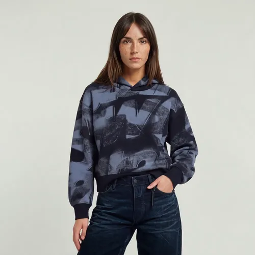 Sweat À Capuche Sprayed Letters Loose - s - G-Star RAW - Modalova