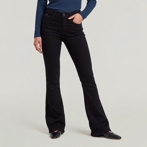 Jean 3301 Flare - Noir - Femmes - G-Star RAW - Modalova