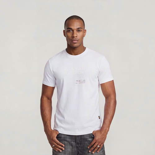 T-Shirt Originals - Blanc - Hommes - G-Star RAW - Modalova