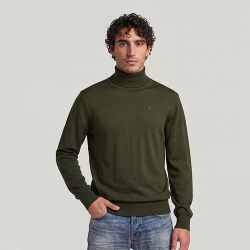 Pull En Maille Premium Core Turtle - s - G-Star RAW - Modalova