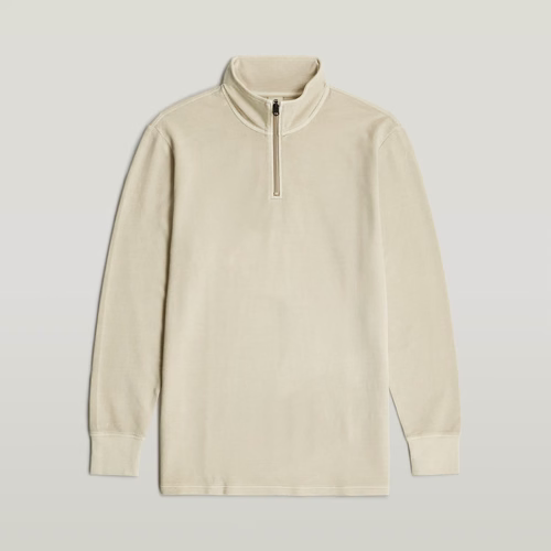 T-Shirt à Manches Longues Overdyed Half Zip - s - G-Star RAW - Modalova